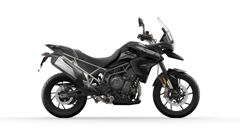 Triumph tiger shop 900 gt black